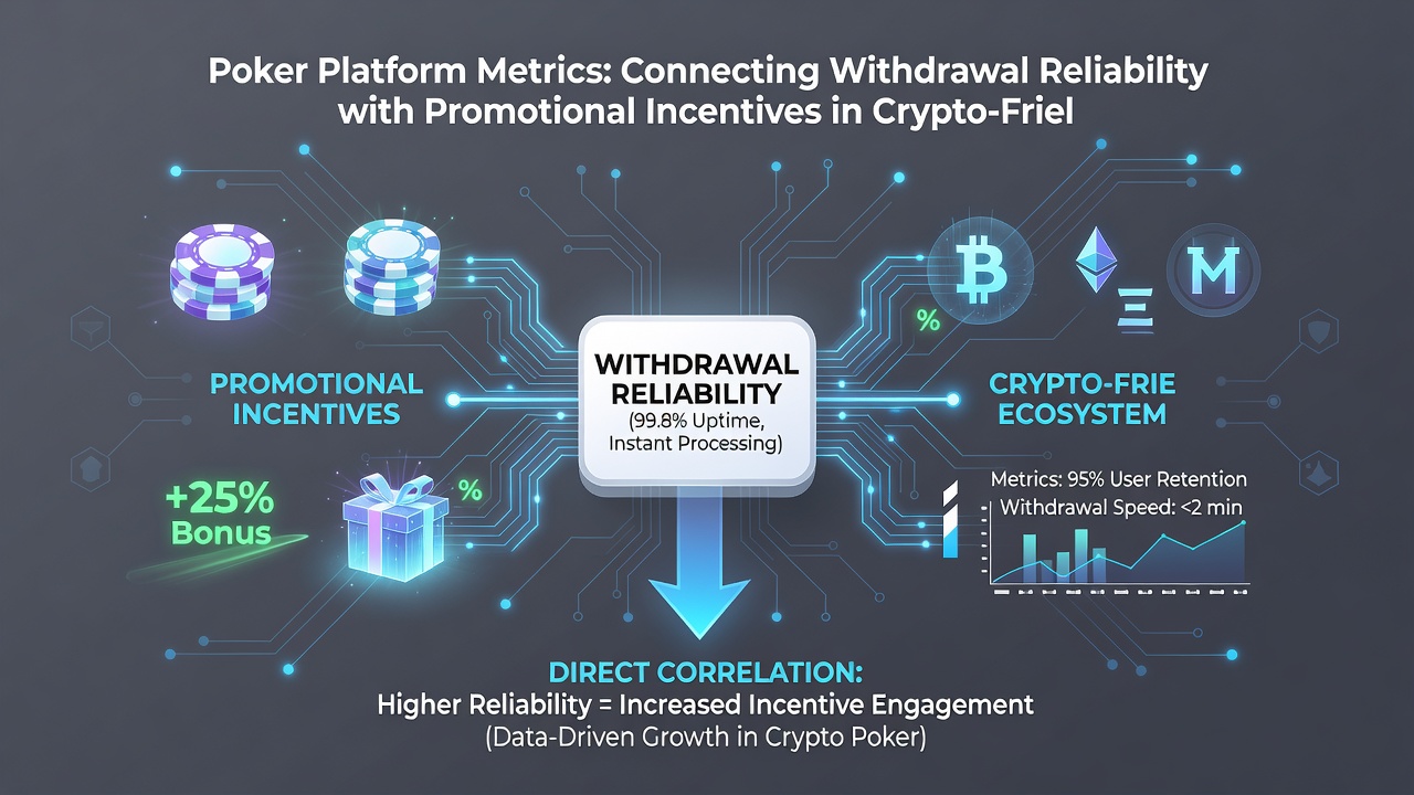 Analytics charts connecting withdrawal times to bonus structures on poker sites